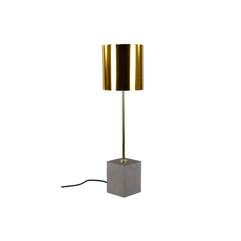 LAMPA stołowa złota wys. 65cm