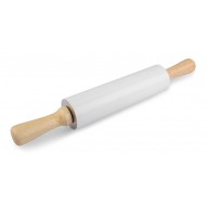 WAŁEK kuchenny do ciasta DREWNIANY / SILIKONOWY biały | Wysyłka w 24h!