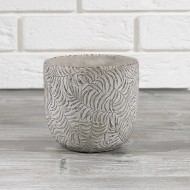 DONICA JUNGLE, betonowa, kolor szary / czarny śr. 14cm| Wysyłka w 24h!