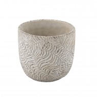 DONICA JUNGLE, betonowa, kolor szary / czarny śr. 14cm| Wysyłka w 24h!