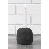 ŚWIECZNIK GŁOWA na długą świecę, kamionkowy | Wysyłka w 24h!