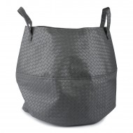 TORBA plażowa, na zakupy EKO-SKÓRA szara | Wysyłka w 24h!