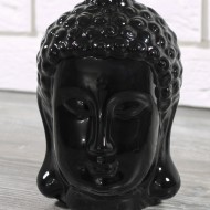 FIGURKA BUDDA czarny połysk