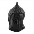 FIGURKA BUDDA czarny połysk