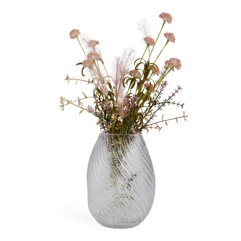 Wazon EDDY, szklany, przezroczysty | Wysyłka w 24h!