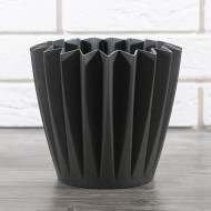 Wazon bambusowy, szary | Wysyłka w 24h!