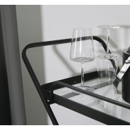 BAREK REMINGTON, na kółkach, metalowy, czarny | Wysyłka w 24h!