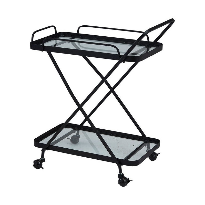 BAREK REMINGTON, na kółkach, metalowy, czarny | Wysyłka w 24h!