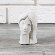 FIGURKA GŁOWA kobieta porcelanowa