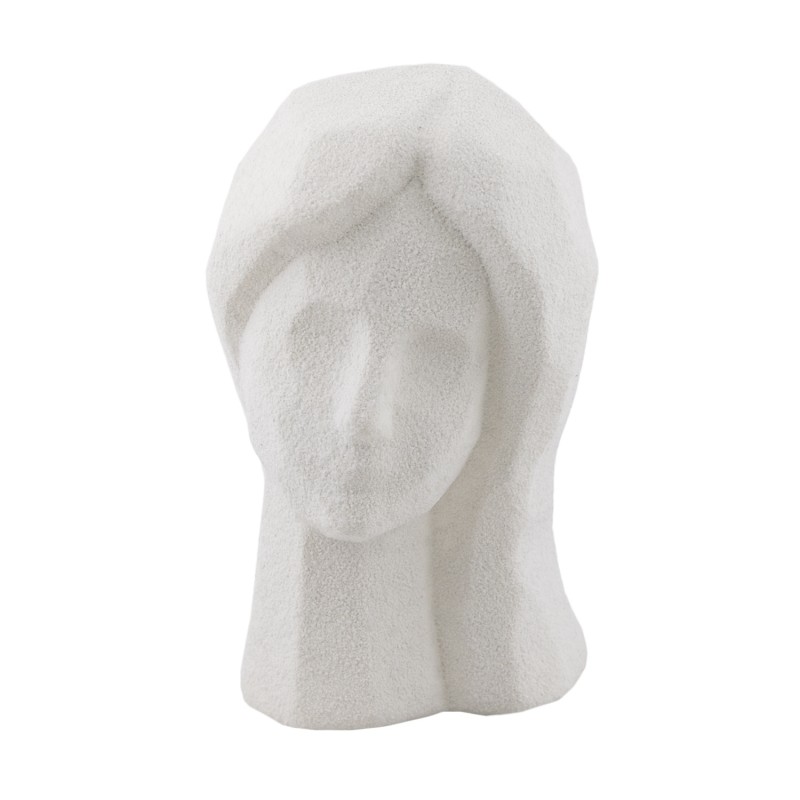 FIGURKA GŁOWA kobieta porcelanowa