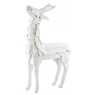 FIGURKA RENIFER drewniana XL