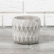 DONICA betonowa Micke, szara śr. 11cm | Wysyłka w 24h!