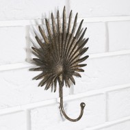 WIESZAK LIŚĆ metal 22x16cm