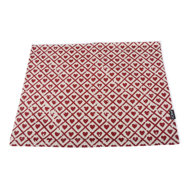 Podkładka w serca, bawełniana | Wysyłka w 24h!