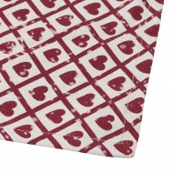 Podkładka w serca, bawełniana | Wysyłka w 24h!