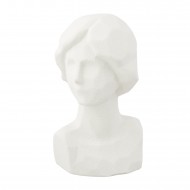 FIGURKA GŁOWA mężczyzna biała