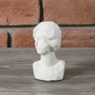 FIGURKA GŁOWA mężczyzna biała