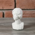 FIGURKA GŁOWA mężczyzna biała