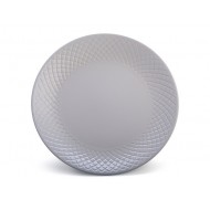 TALERZ deserowy CERAMICZNY szary