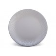 TALERZ deserowy CERAMICZNY szary