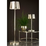 Stolik kawowy Clara srebrny XL | Wysyłka w 24h!