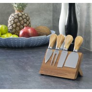 ZESTAW DO SERÓW przekąsek drewno akacji