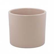 Różowa donica, ceramiczna pudrowy róż | Wysyłka w 24h!