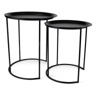 Stolik kawowy boczny Alessia komplet | Wysyłka w 24h!