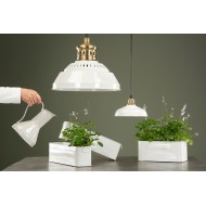 Organizer styl loft, biały metalowy komplet | Wysyłka w 24h!