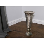 Wazon Alta metalowy srebrny styl loft | Wysyłka w 24h!