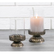 Świecznik Anastasia retro złoty komplet | Wysyłka w 24h!