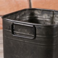 Donica Luke czarna styl loft komplet  | Wysyłka w 24h!