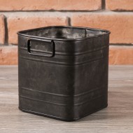 Donica Luke czarna styl loft komplet  | Wysyłka w 24h!