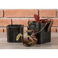 Donica Luke czarna styl loft komplet  | Wysyłka w 24h!