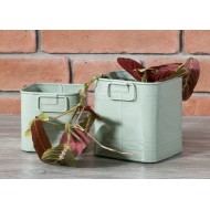 Donica Luke zielona styl loft komplet  | Wysyłka w 24h!