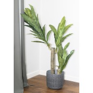 Donica Vitis szara tworzywo sztuczne XL  | Wysyłka w 24h!