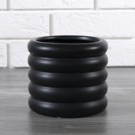 DONICA BUBBLES ceramiczna czarna | Wysyłka w 24h!