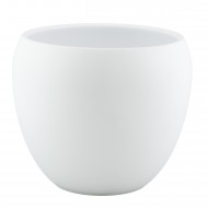 Donica Leon ceramiczna biała śr. 21cm | Wysyłka w 24h!