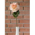 SZTUCZNA RÓŻA różowa 68cm