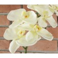 SZTUCZNY KWIAT orchidea biała 110cm