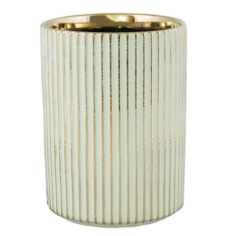 Osłonka Rand ceramiczna zielona styl glamour | Wysyłka w 24h!