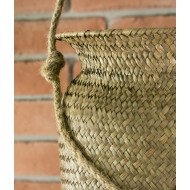 Kwietnik wiszący suszona trawa, kolot naturalny | Wysyłka w 24 godziny!