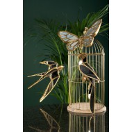 Kwietnik Klatka złota metalowa komplet | Wysyłka w 24 godziny!