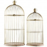 Kwietnik Klatka złota metalowa komplet | Wysyłka w 24 godziny!