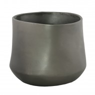 Srebrna osłonka na doniczkę ceramiczna | Wysyłka w 24h!