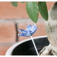 Ozdoba do doniczki stroików Kwiat niebieski | Wysyłka w 24h!