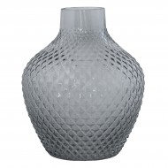 Wazon Gron szary szklany | Wysyłka w 24h!