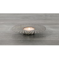 Świecznik Doris tealight kolor srebrny | Wysyłka w 24h!