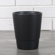 Donica czarna na storczyki ceramiczna | Wysyłka w 24h!