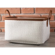 Organizer na półkę szafkę szaro-brązowy  | Wysyłka w 24h!